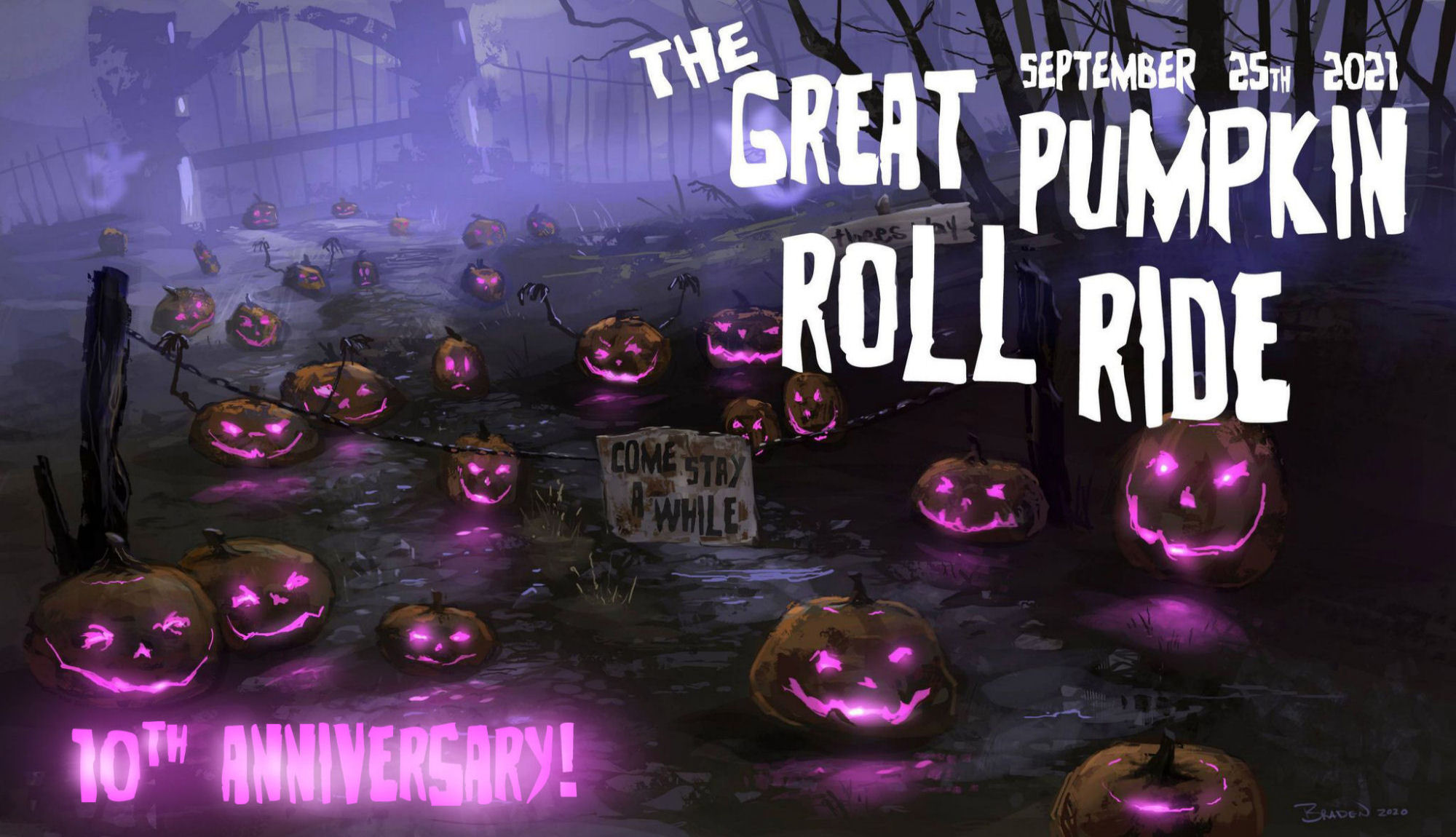 a ride sponsor! The Great Pumpkin Roll Ride